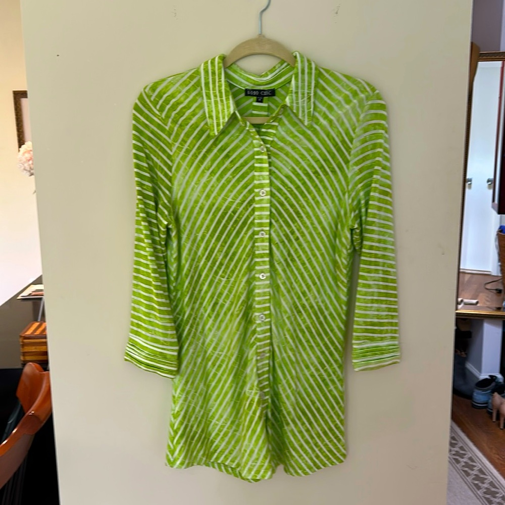 Boho Chic Button Down Tunic - image 1